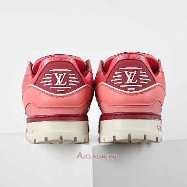 Buy Louis Vuitton LV Trainer Maxi Sneaker Red Colour-Blocked Red 1ADH5R Quality Reps Replicas Shoes