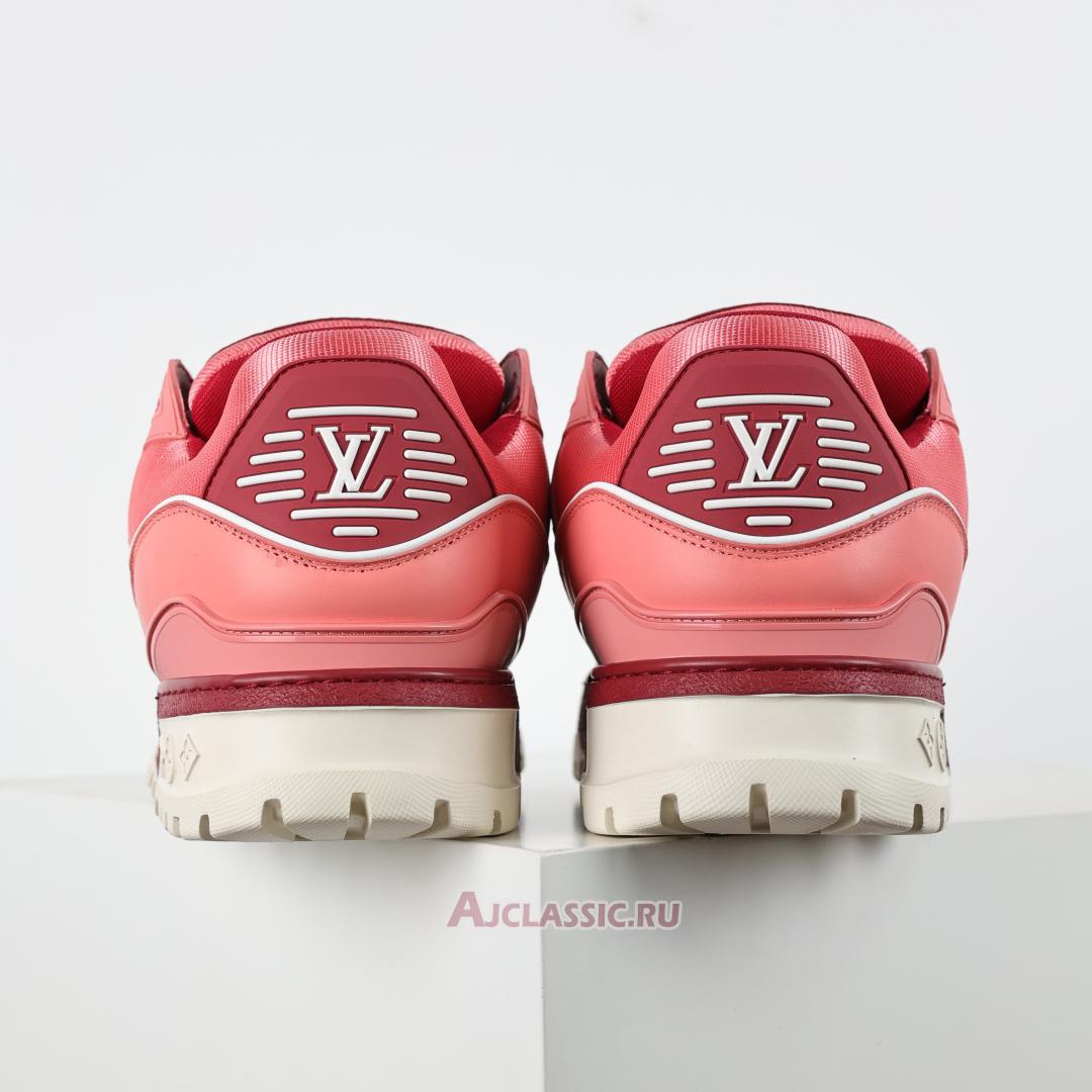 New Louis Vuitton LV Trainer Maxi Sneaker "Red Colour-Blocked" 1ADH5R Shoes