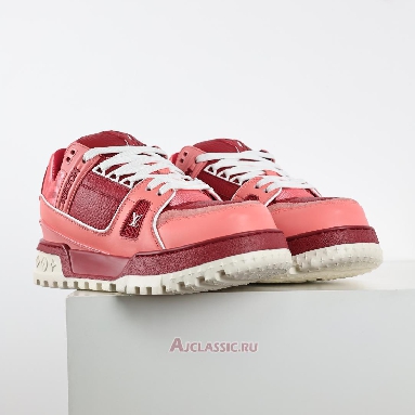 Buy Louis Vuitton LV Trainer Maxi Sneaker Red Colour-Blocked Red 1ADH5R Quality Reps Replicas Shoes