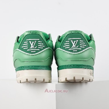 Buy Louis Vuitton LV Trainer Maxi Sneaker Green Colour-Blocked Green 1ADHFU Quality Reps Replicas Shoes