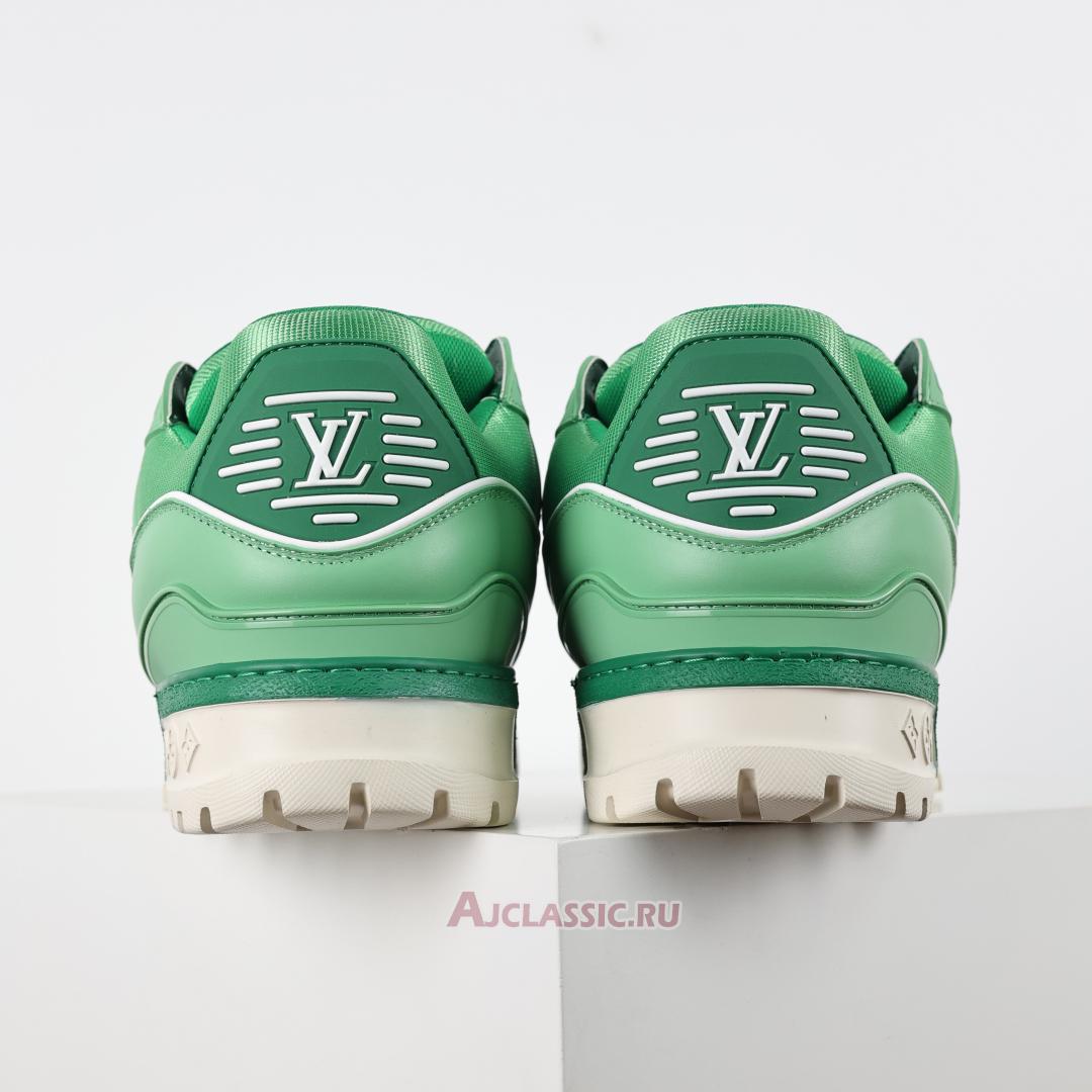 New Louis Vuitton LV Trainer Maxi Sneaker "Green Colour-Blocked" 1ADHFU Shoes