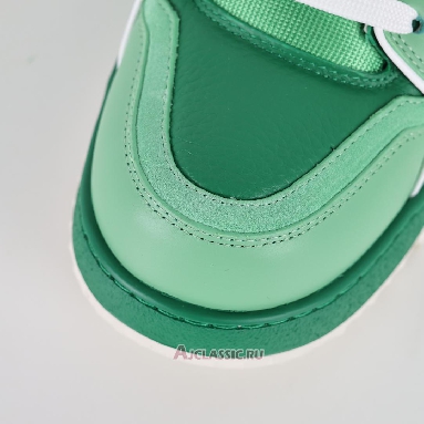 Buy Louis Vuitton LV Trainer Maxi Sneaker Green Colour-Blocked Green 1ADHFU Quality Reps Replicas Shoes