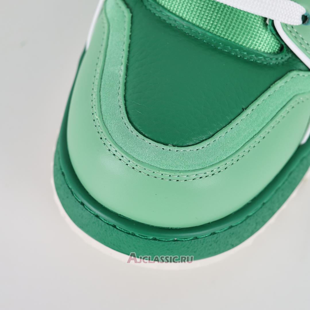 New Louis Vuitton LV Trainer Maxi Sneaker "Green Colour-Blocked" 1ADHFU Shoes