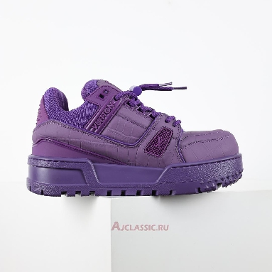 Buy Louis Vuitton LV Trainer Maxi Sneaker Purple Purple 1ACNM0-2 Quality Reps Replicas Shoes