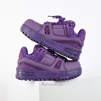Buy Louis Vuitton LV Trainer Maxi Sneaker Purple Purple 1ACNM0-2 Quality Reps Replicas Shoes