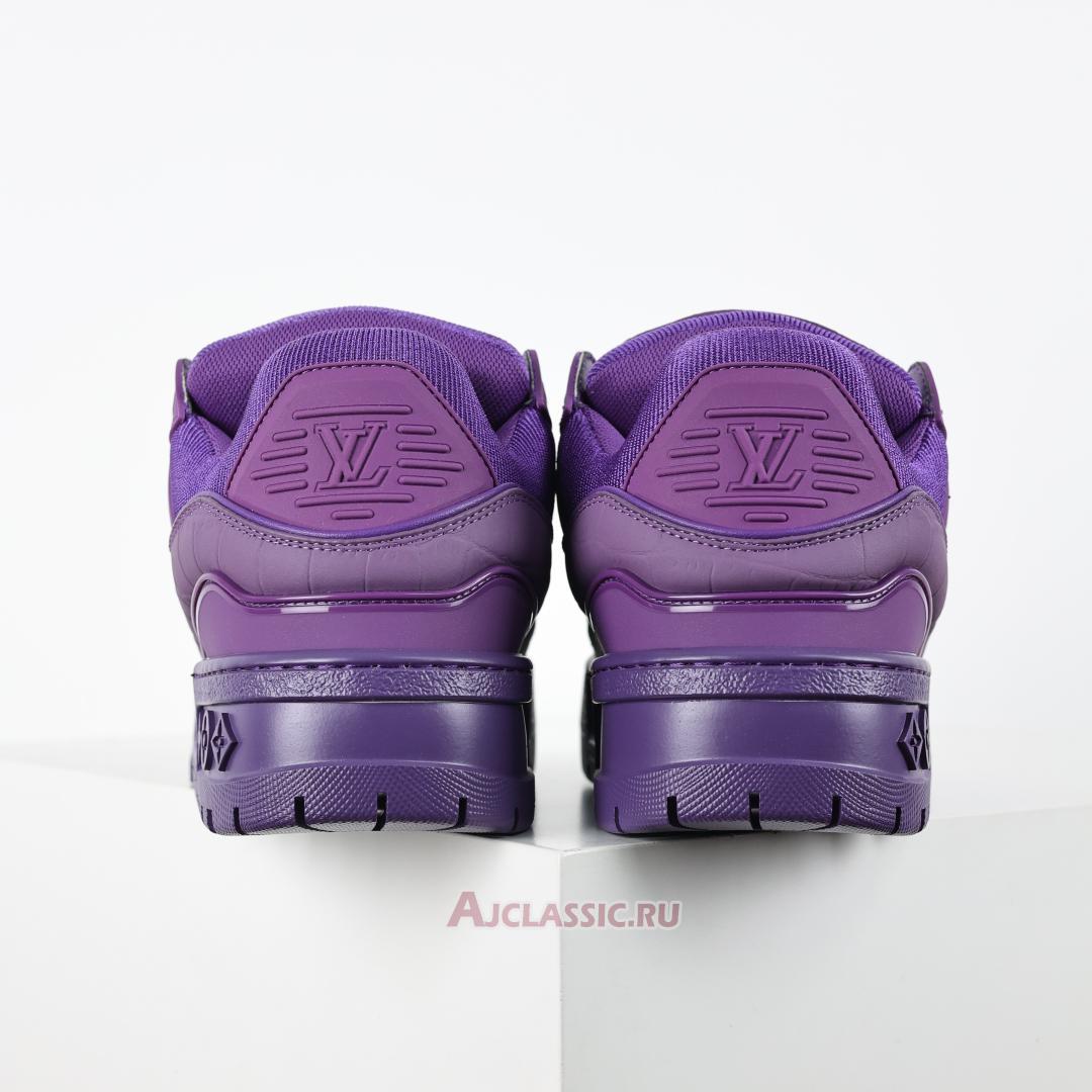 New Louis Vuitton LV Trainer Maxi Sneaker "Purple" 1ACNM0-2 Shoes