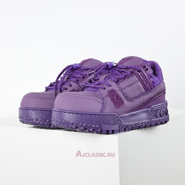 Buy Louis Vuitton LV Trainer Maxi Sneaker Purple Purple 1ACNM0-2 Quality Reps Replicas Shoes