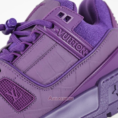 Buy Louis Vuitton LV Trainer Maxi Sneaker Purple Purple 1ACNM0-2 Quality Reps Replicas Shoes