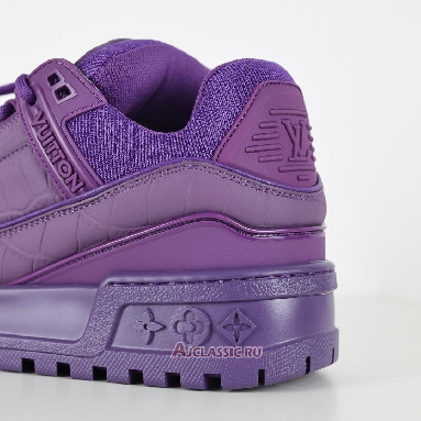 Buy Louis Vuitton LV Trainer Maxi Sneaker Purple Purple 1ACNM0-2 Quality Reps Replicas Shoes
