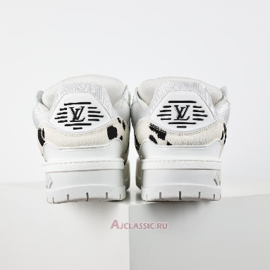 Buy Louis Vuitton LV Trainer Maxi Sneaker White Black Animal Print White 1ADEJ9 Quality Reps Replicas Shoes