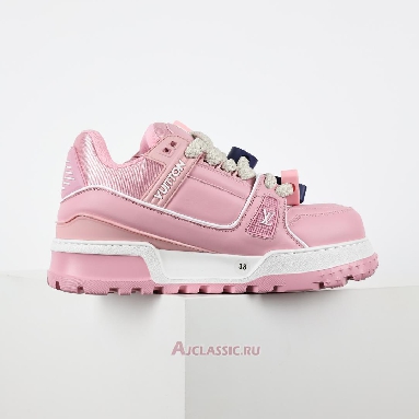 Buy Louis Vuitton LV Trainer Maxi Sneaker Pink White Pink 1AD5OO Quality Reps Replicas Shoes