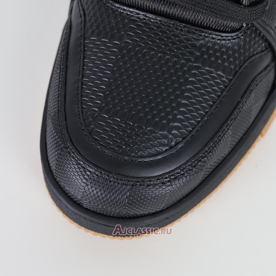 New Louis Vuitton LV Trainer Sneaker "Black Leather" 1AHTSW Shoes