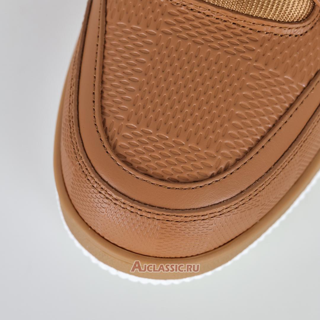 New Louis Vuitton LV Trainer Sneaker "Cognac Brown Leather" 1AHTTA Shoes