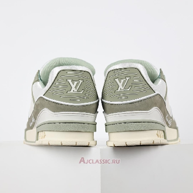Buy Louis Vuitton LV Trainers Sneaker Green White Green 1ADHC4 Quality Reps Replicas Shoes