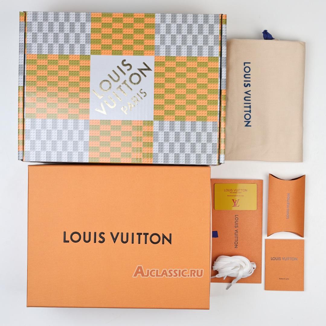 New Louis Vuitton LV Trainers Sneaker "Velcro Strap - Grey Monogram Denim" 1ADF0X Shoes