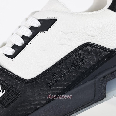 Buy Louis Vuitton LV Trainers Sneaker Black White Black 1A9JGA-2 Quality Reps Replicas Shoes
