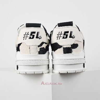 Buy Louis Vuitton LV Trainers Sneaker Black White Animal Print Black 1ADEJ9-2 Quality Reps Replicas Shoes