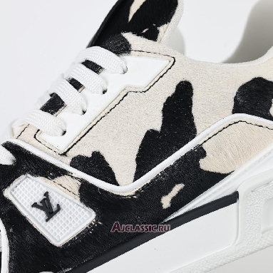Buy Louis Vuitton LV Trainers Sneaker Black White Animal Print Black 1ADEJ9-2 Quality Reps Replicas Shoes