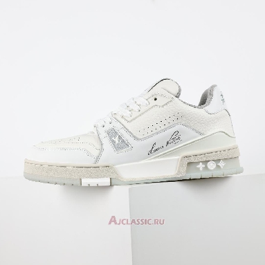 Buy Louis Vuitton LV Trainers Sneaker White Silver Grey White 1A8WB3 Quality Reps Replicas Shoes