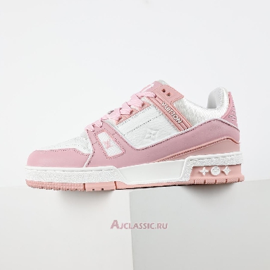 Buy Louis Vuitton LV Trainers Sneaker Pink White Pink 1AGZCI Quality Reps Replicas Shoes