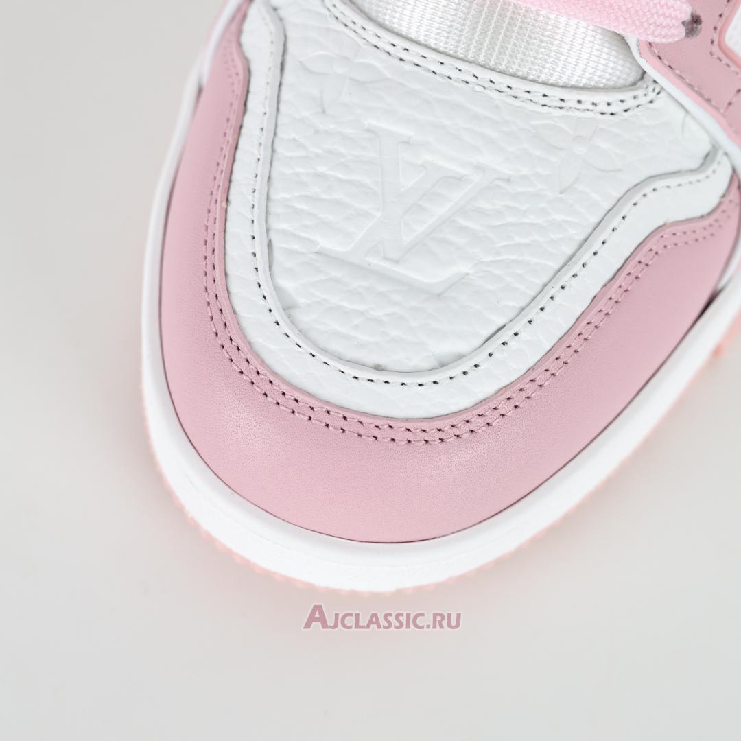 New Louis Vuitton LV Trainers Sneaker "Pink White" 1AGZCI Shoes