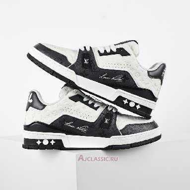 Buy Louis Vuitton LV Trainers Sneaker #54 Black White Black 1AANEG-2 Quality Reps Replicas Shoes