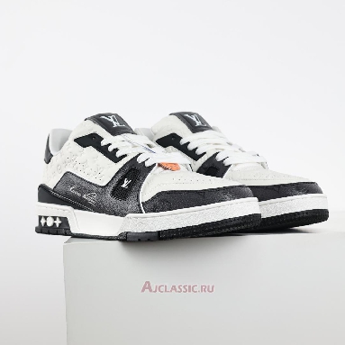 Buy Louis Vuitton LV Trainers Sneaker #54 Black White Black 1AANEG-2 Quality Reps Replicas Shoes