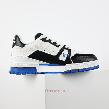 Buy Louis Vuitton LV Trainers Sneaker White Black Blue Blue 1ADDZ1 Quality Reps Replicas Shoes