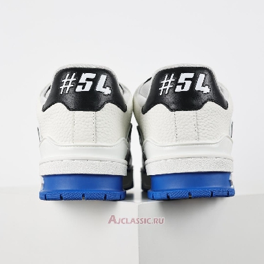 Buy Louis Vuitton LV Trainers Sneaker White Black Blue Blue 1ADDZ1 Quality Reps Replicas Shoes