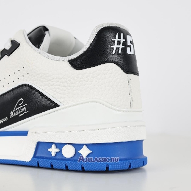 Buy Louis Vuitton LV Trainers Sneaker White Black Blue Blue 1ADDZ1 Quality Reps Replicas Shoes
