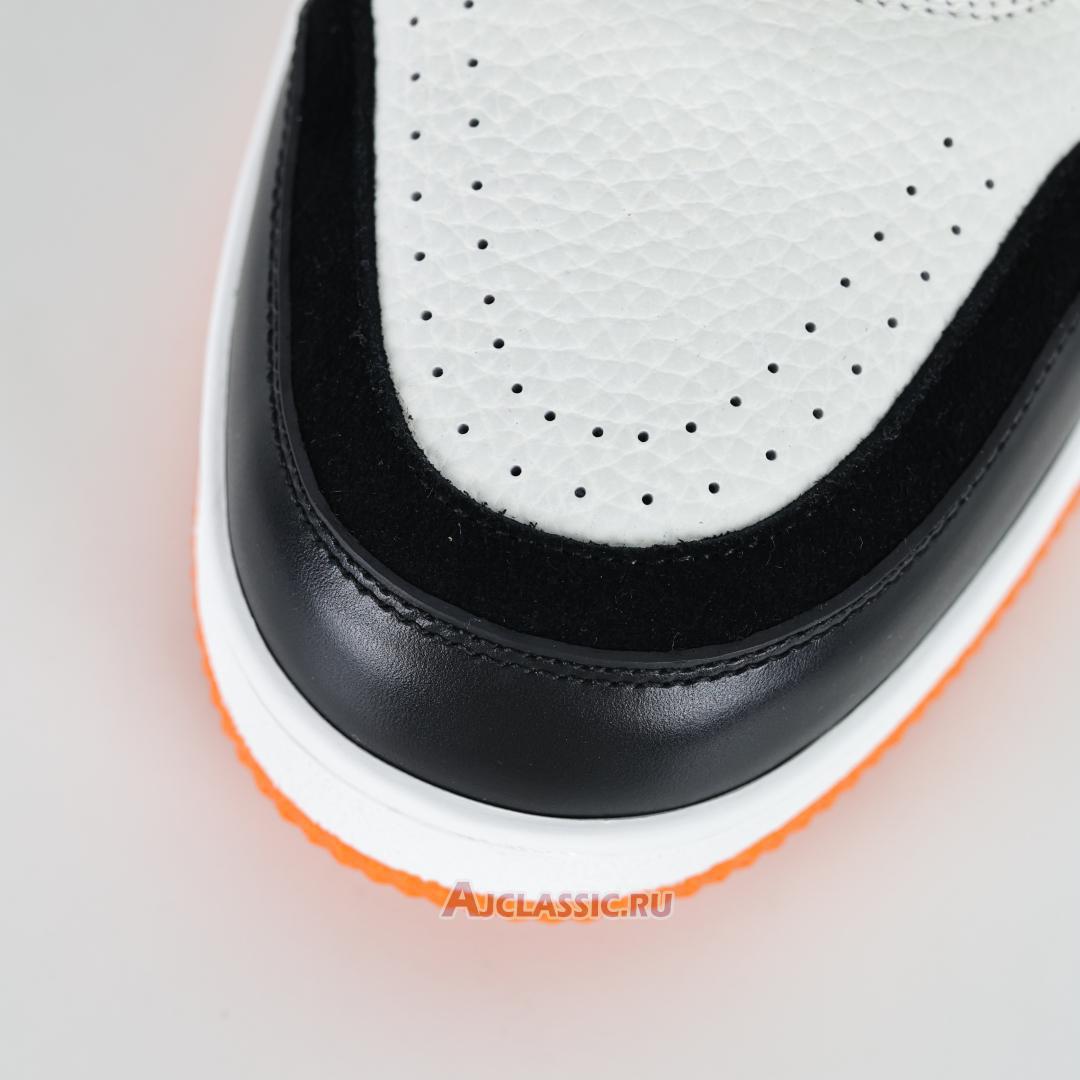 New Louis Vuitton LV Trainers Sneaker "White Black Orange" 1ADE03 Shoes