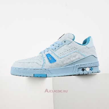 Buy Tyler the Creator x Louis Vuitton LV Trainers Sneaker Blue Blue 1ACRYB-2 Quality Reps Replicas Shoes