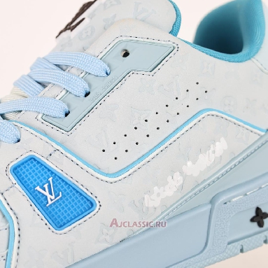 Buy Tyler the Creator x Louis Vuitton LV Trainers Sneaker Blue Blue 1ACRYB-2 Quality Reps Replicas Shoes