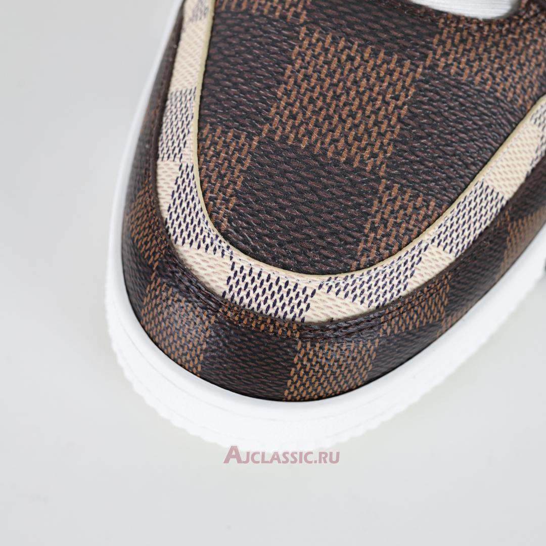 New Louis Vuitton LV Trainers Sneaker "#54 Damier Ebene Multi" 1AAST7-2 Shoes