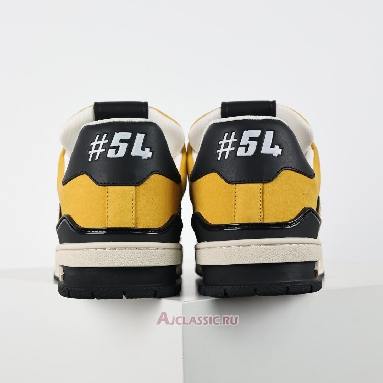 Buy Louis Vuitton LV Trainers Sneaker Yellow Hairy Suede Yellow 1ADHVB Quality Reps Replicas Shoes