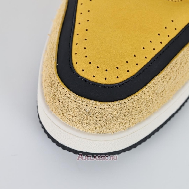 Buy Louis Vuitton LV Trainers Sneaker Yellow Hairy Suede Yellow 1ADHVB Quality Reps Replicas Shoes