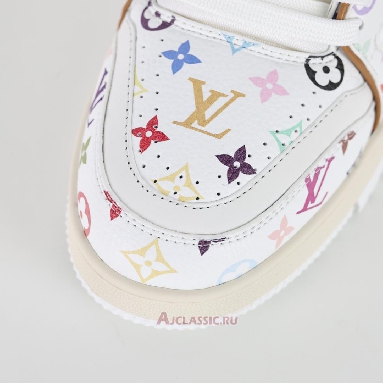 Buy Takashi Murakami x Louis Vuitton LV Trainers Sneaker White Multicolored White 1AGZDF Quality Reps Replicas Shoes
