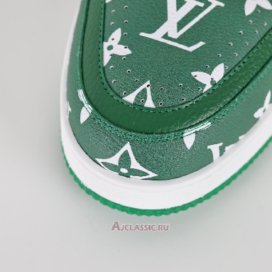 Buy Louis Vuitton LV Trainers Sneaker Green Monogram Printed Green 1AHANW Quality Reps Replicas Shoes