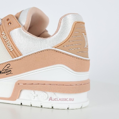 Buy Louis Vuitton LV Trainer Sneaker Orange White Orange 1ACWA9-2 Quality Reps Replicas Shoes