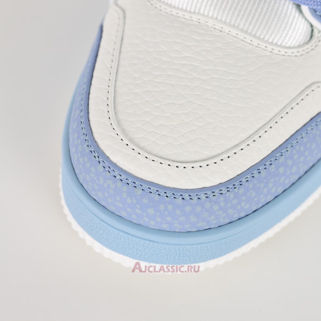 New Louis Vuitton LV Trainer Sneaker "Blue White" 1AD6BS Shoes
