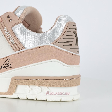 Buy Louis Vuitton LV Trainer Sneaker Pink White Pink 1ACWAS-2 Quality Reps Replicas Shoes