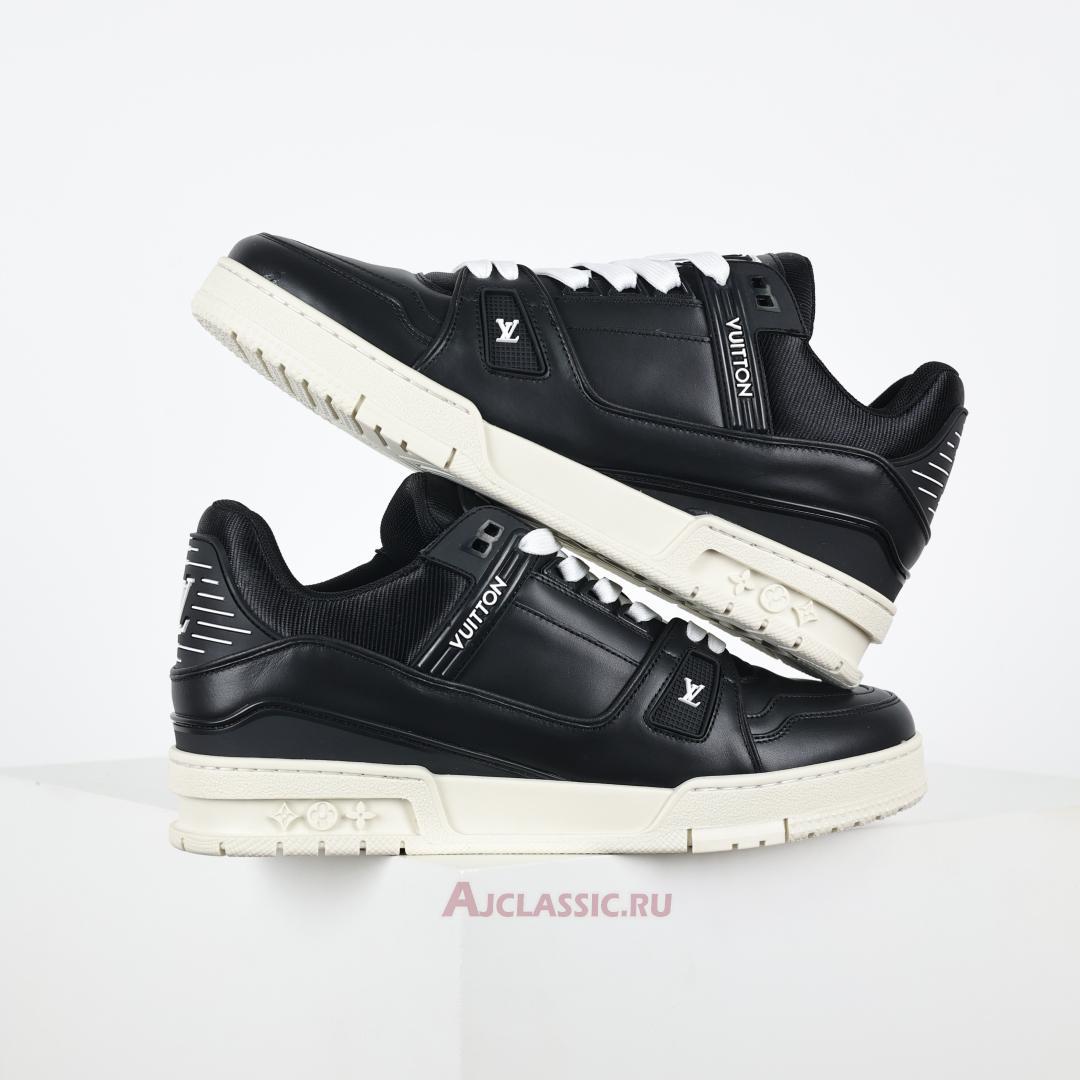 New Louis Vuitton LV Trainer Sneaker "Black White" 1AD9W3 Shoes