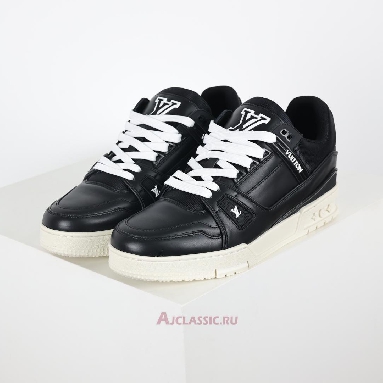 Buy Louis Vuitton LV Trainer Sneaker Black White Black 1AD9W3 Quality Reps Replicas Shoes