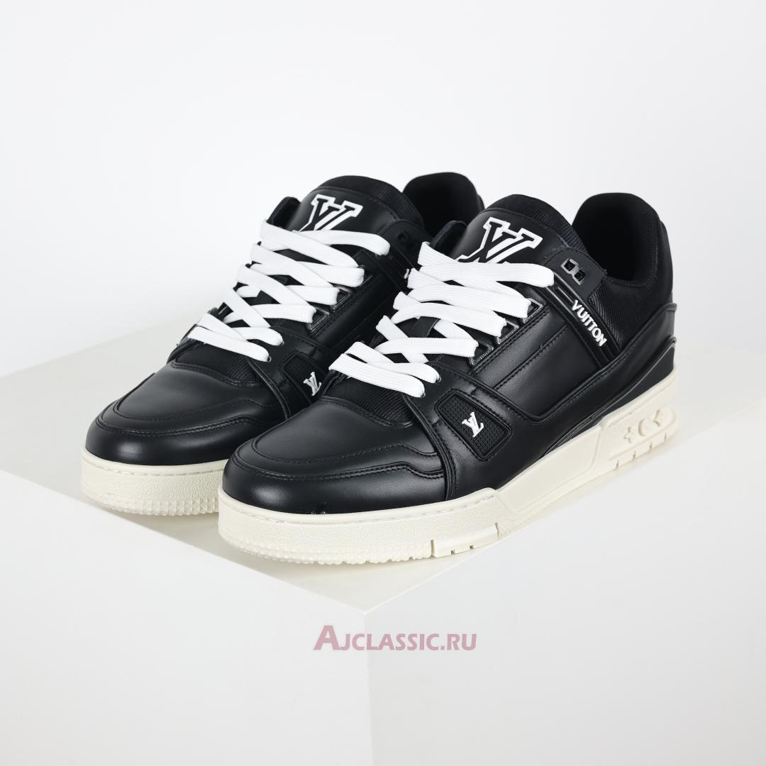 New Louis Vuitton LV Trainer Sneaker "Black White" 1AD9W3 Shoes