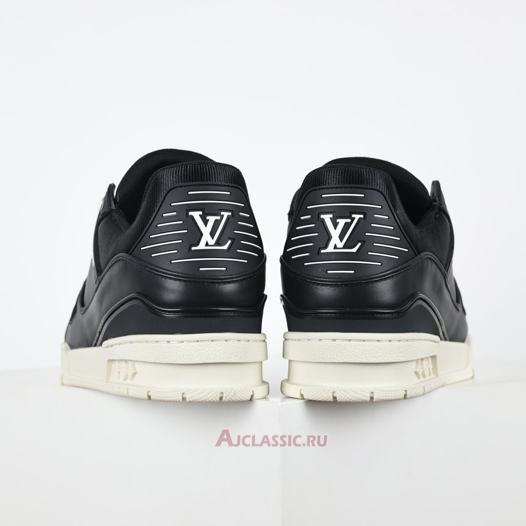 New Louis Vuitton LV Trainer Sneaker "Black White" 1AD9W3 Shoes