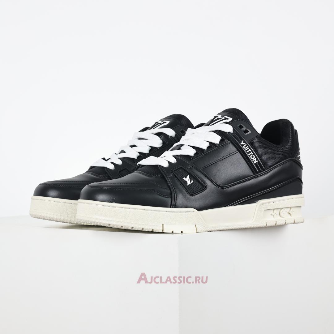New Louis Vuitton LV Trainer Sneaker "Black White" 1AD9W3 Shoes