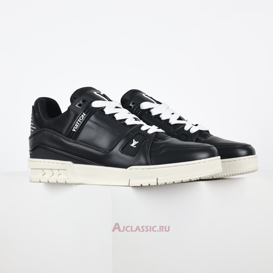 New Louis Vuitton LV Trainer Sneaker "Black White" 1AD9W3 Shoes