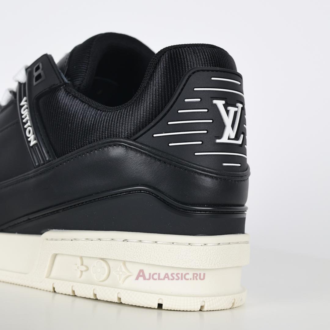 New Louis Vuitton LV Trainer Sneaker "Black White" 1AD9W3 Shoes