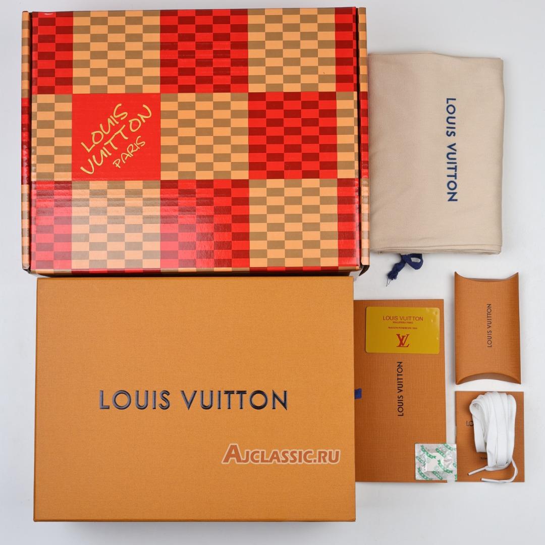 New Louis Vuitton LV Trainer Sneaker "Purple Silver" 1ADHAH Shoes