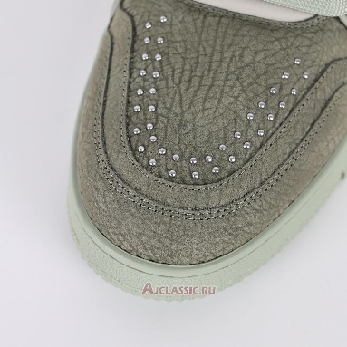 Buy Louis Vuitton LV Trainer Sneaker Green Silver Green 1ADH9X Quality Reps Replicas Shoes